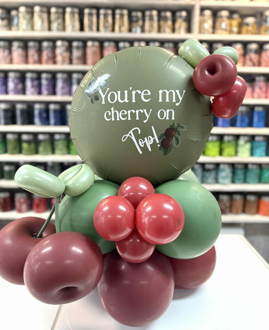 CENTRE DE TABLE MYLAR YOU'RE MY CHERRY ON TOP