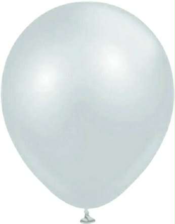 BALLON LATEX AURA BLEU GIVRÉ