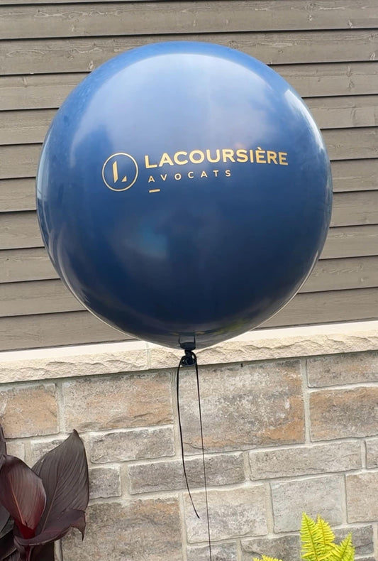 BALLON 24 POUCES LOGO