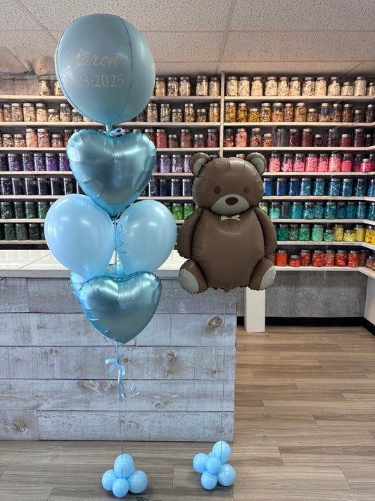 BOUQUET DE BALLONS BIENVENUE BÉBÉ