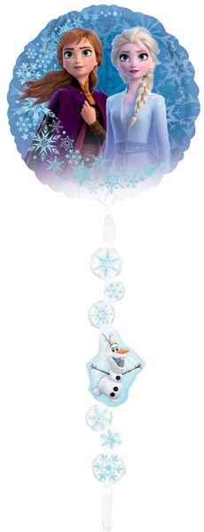 BALLON MYLAR AIRWALKERS REINE DES NEIGES