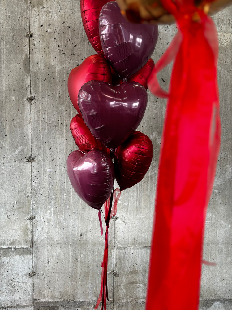 BOUQUET COEURS 2 TONS