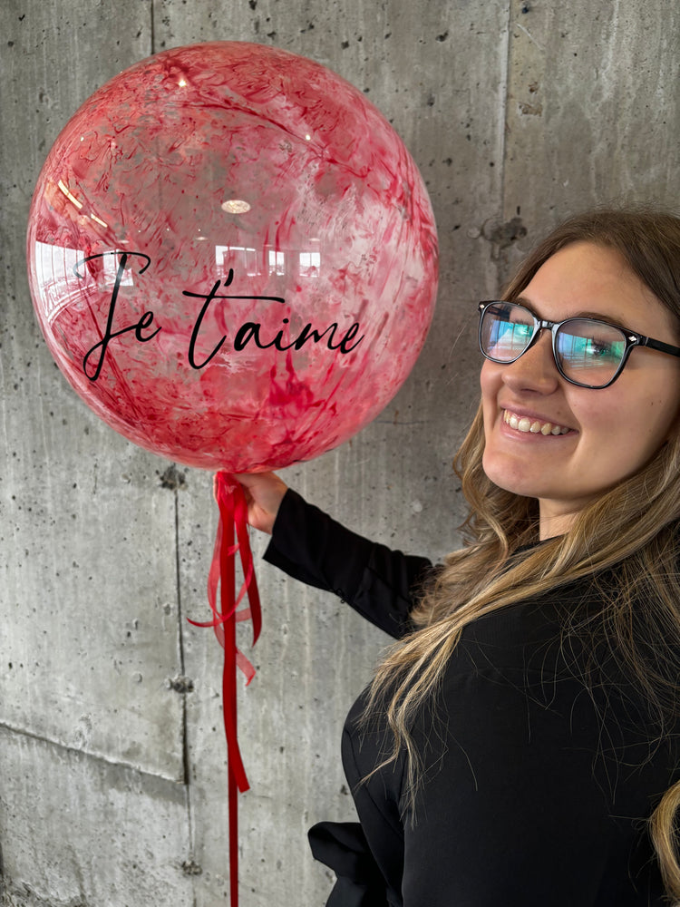 BOUQUET BULLE PEINTURE