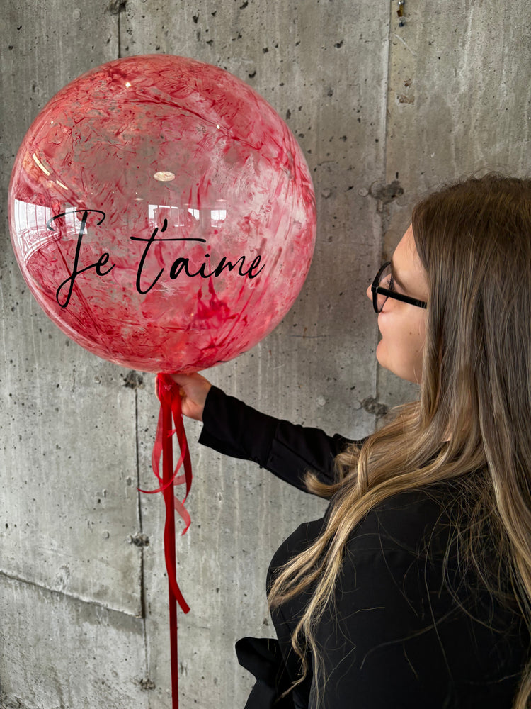 BOUQUET BULLE PEINTURE