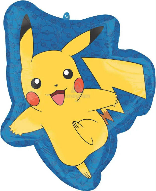 BALLON MYLAR PIKACHU/POKEMON