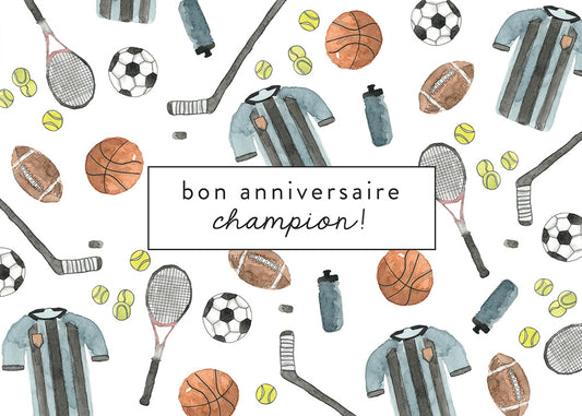 BON ANNIVERSAIRE - Stéphanie Renière illustration
