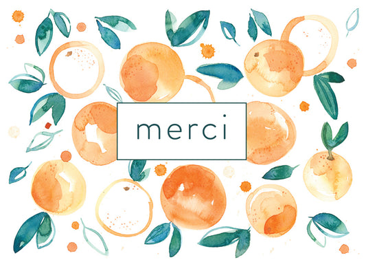 MERCI ORANGE - Stéphanie Renière illustration