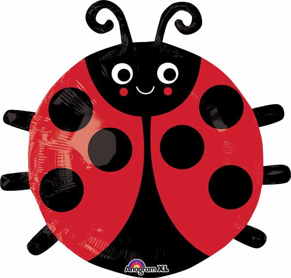 BALLON MYLAR COCCINELLE