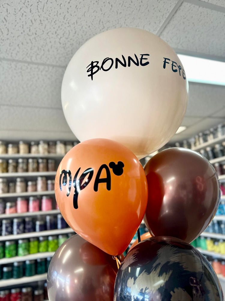 BOUQUET BALLON 24 POUCES PERSONNALISÉ
