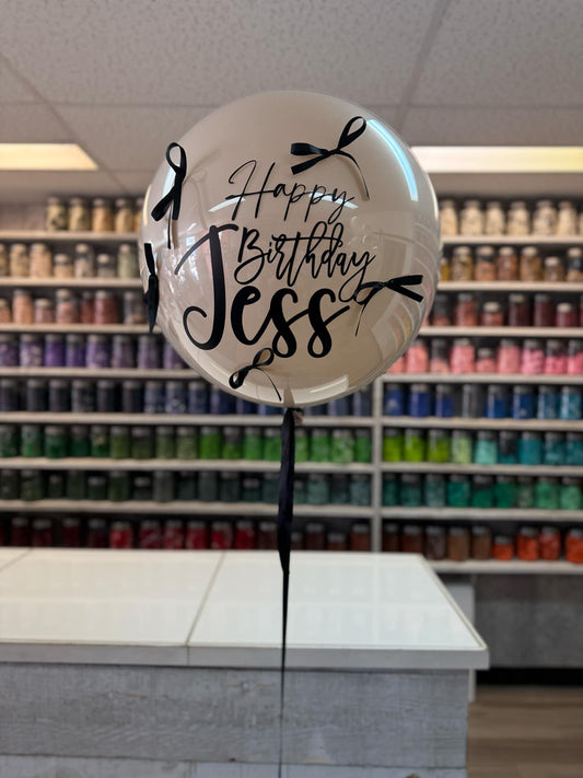 BULLE PERSONNALISÉE ET BOUCLES