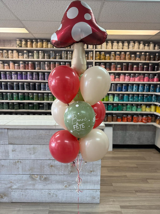 BOUQUET DE BALLONS CHAMPIGNON