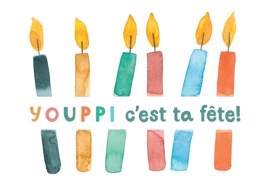 YOUPPI C'EST TA FÊTE - Stéphanie Renière illustration