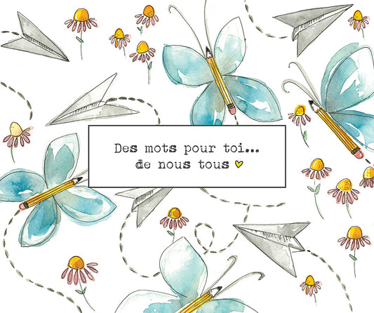 GÉANTE Des mots pour toi... de nous tous - Stéphanie Renière illustration