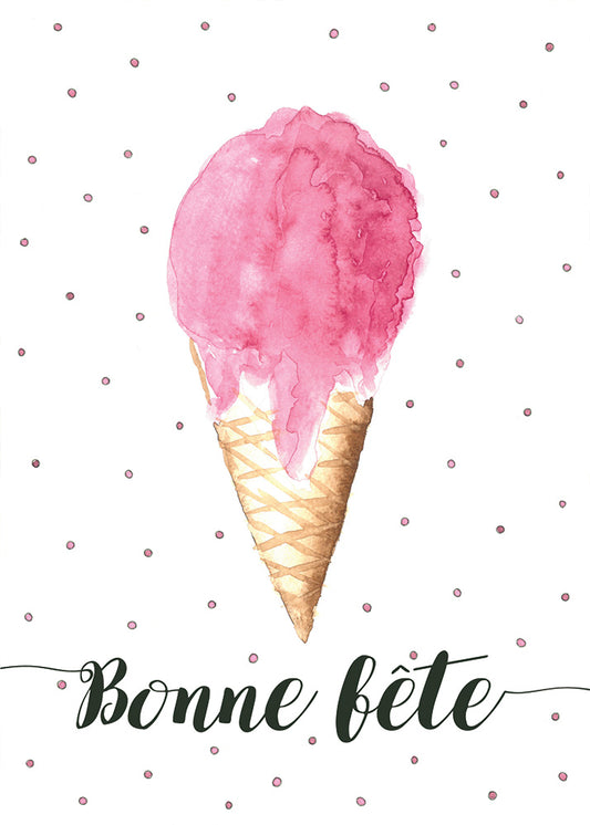 BONNE FÊTE CORNET - Stéphanie Renière illustration