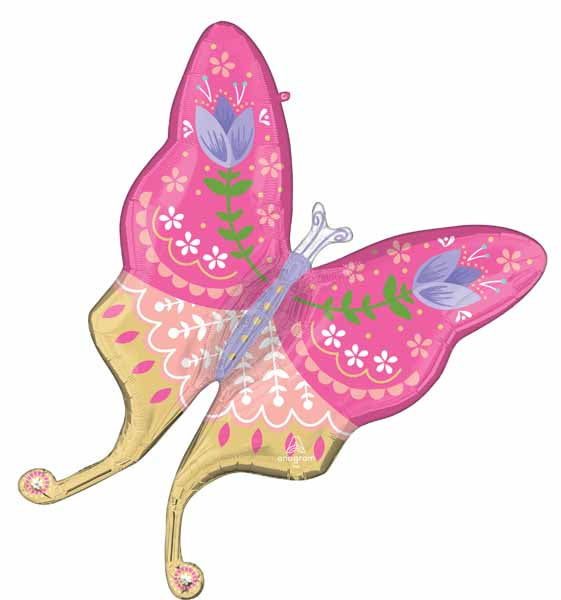 BALLON MYLAR PAPILLON