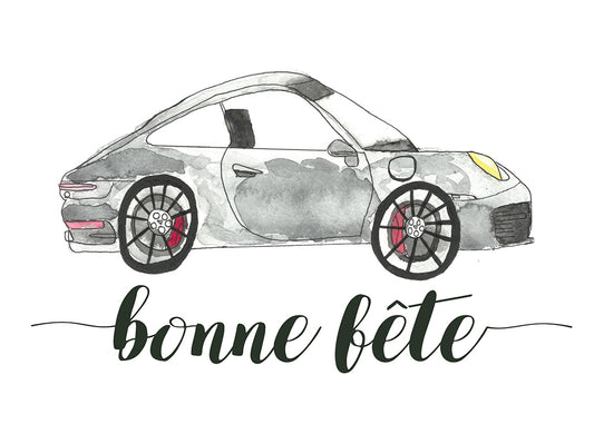 BONNE FÊTE AUTO - Stéphanie Renière illustration
