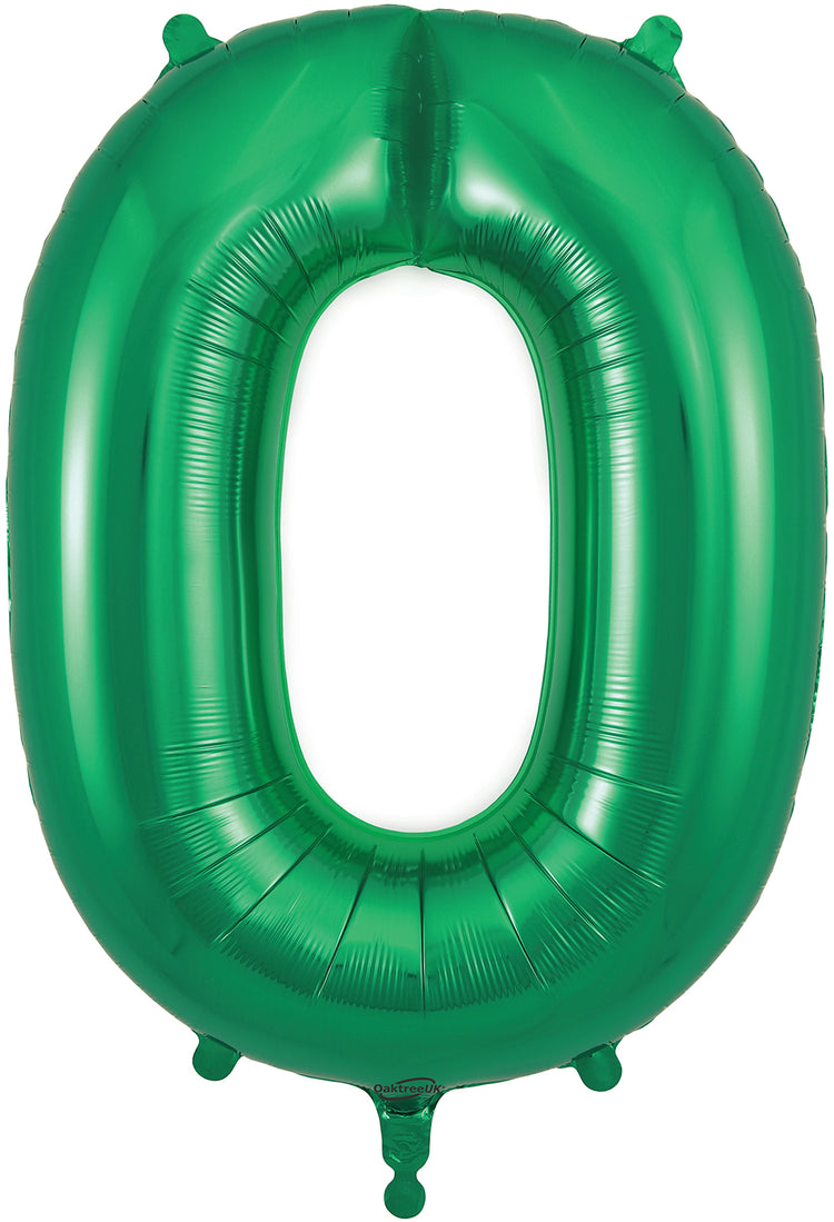 BALLON MYLAR 34 POUCES VERT 0