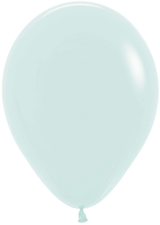 BALLON LATEX VERT PASTEL