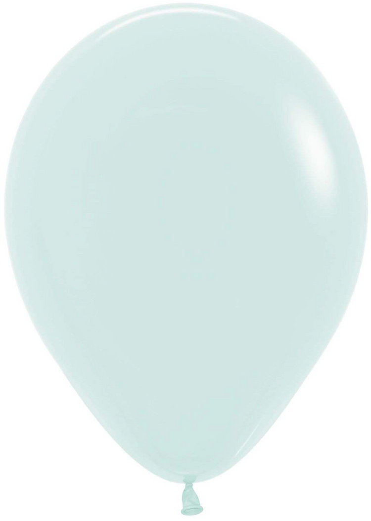 BALLON LATEX VERT PASTEL
