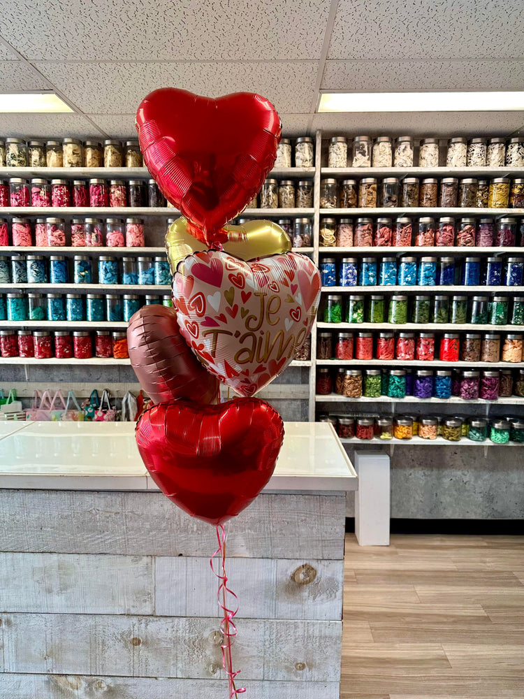 ST-VALENTIN BOUQUET-COEURS JE T'AIME 5