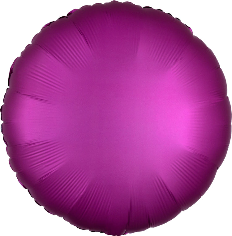 BALLON MYLAR ROND POMME GRENADE