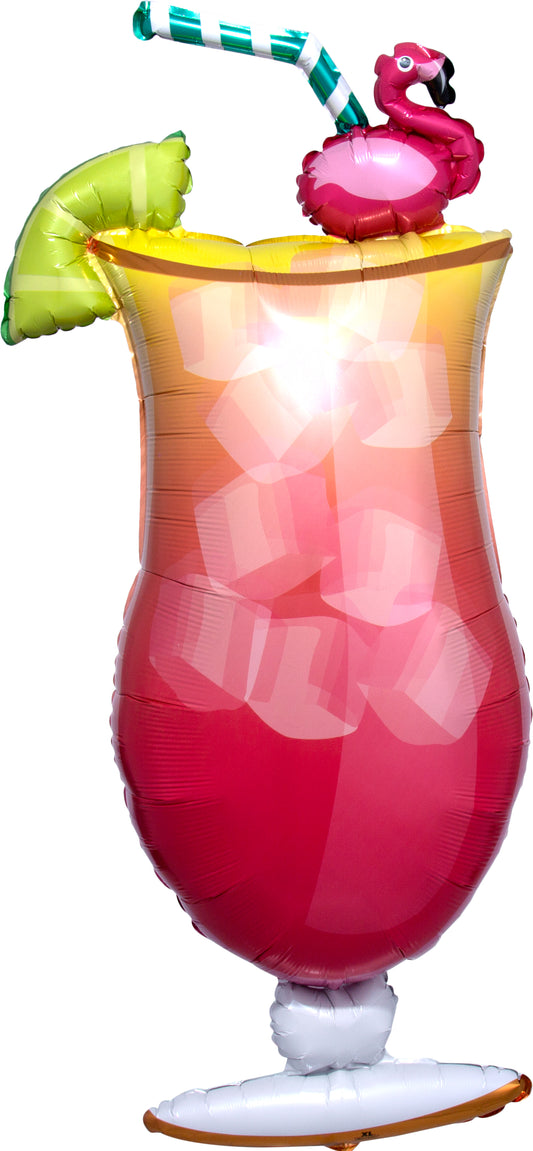 BALLON MYLAR COCKTAIL TROPICAL