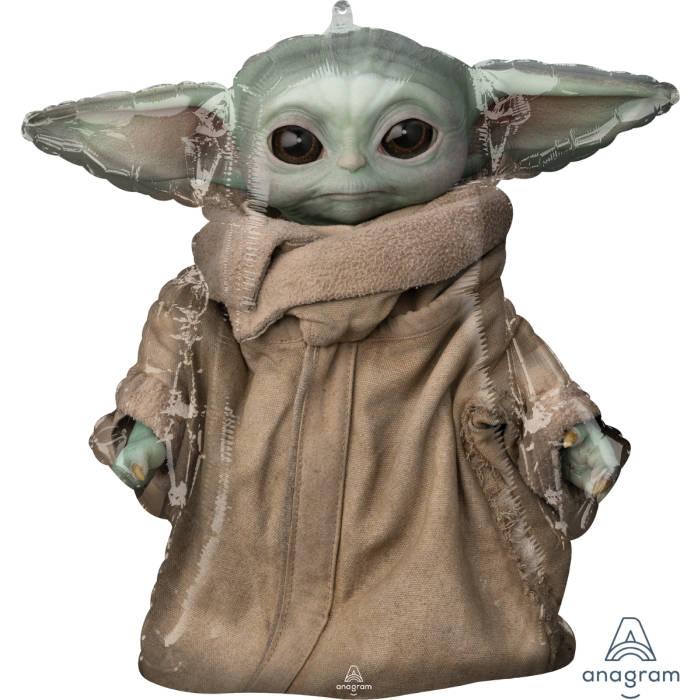 BALLON MYLAR STAR WARS BÉBÉ YODA