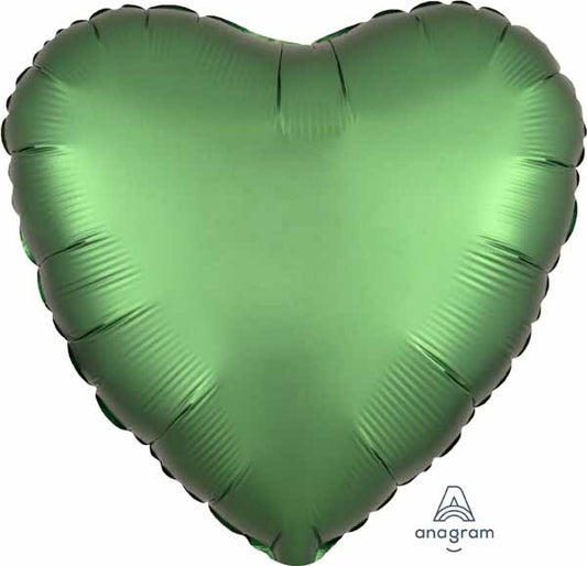 BALLON MYLAR COEUR ÉMERAUDE
