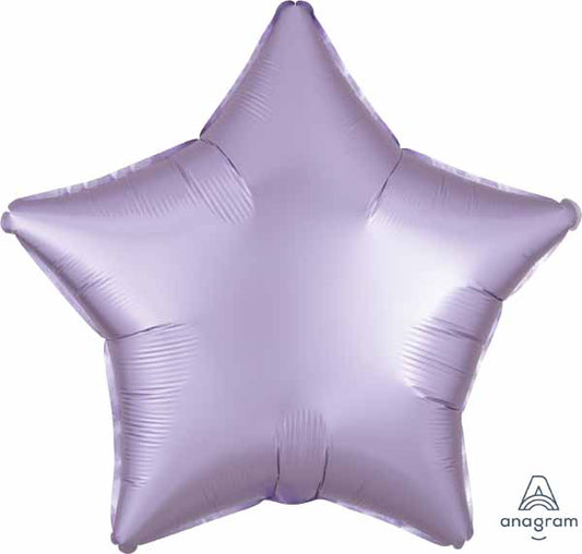 BALLON MYLAR ÉTOILE LILAS PASTEL