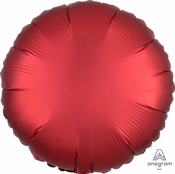 BALLON MYLAR ROND SANGRIA