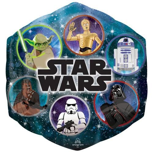 BALLON MYLAR STAR WARS