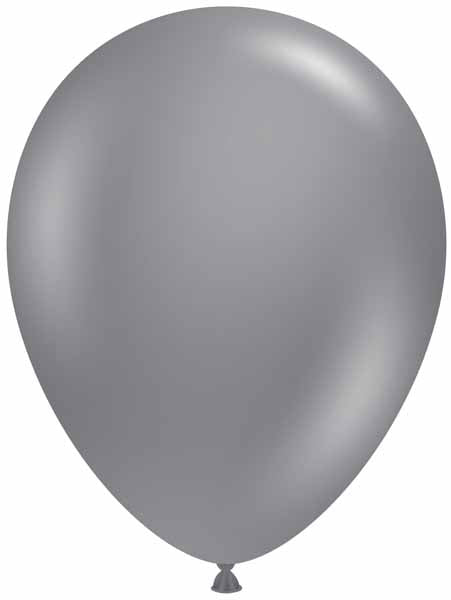Ballon Latex Gris Fumé/smoke