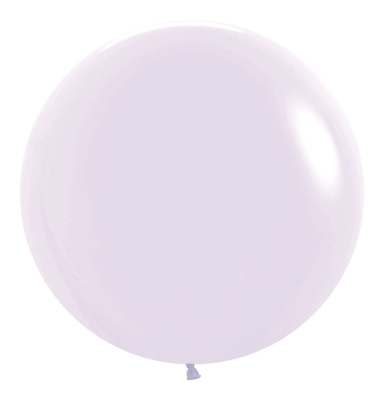 BALLON LATEX MAUVE PASTEL