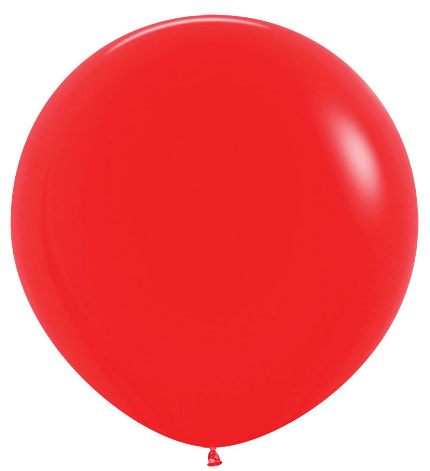 Ballons en coeur - Rouge (25 pcs) 