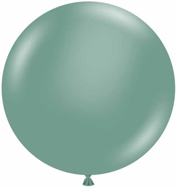 BALLON LATEX VERT SAULE/WILLOW