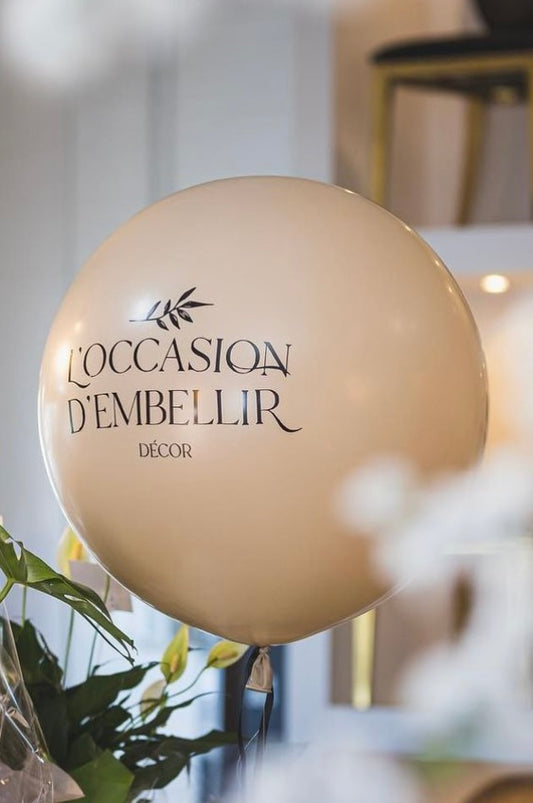BALLON PERSONNALISÉ/LOGO