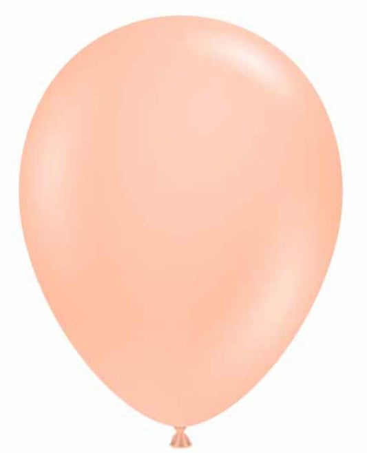 BALLON LATEX CHEEKY ORANGE PASTEL