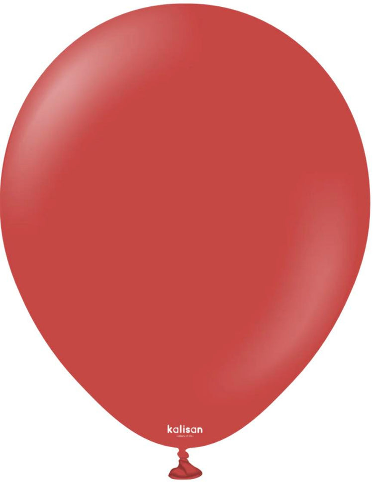 BALLON LATEX ROUGE PROFOND