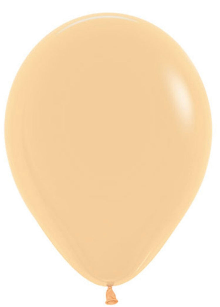 BALLON LATEX PÊCHE