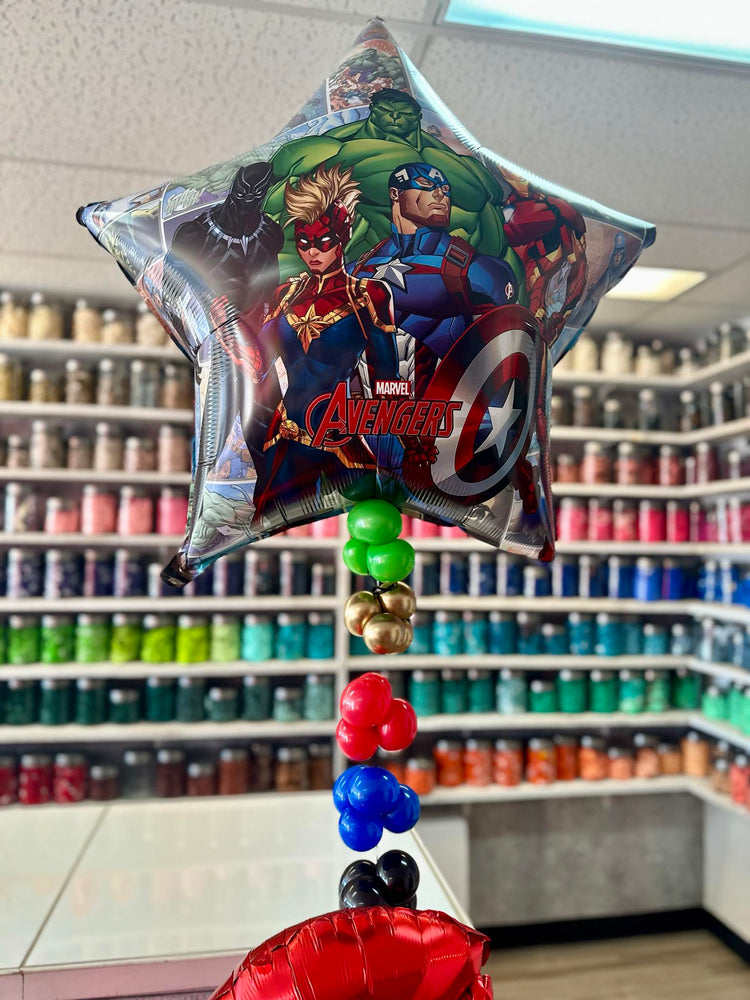 MONTAGE DE BALLONS AVENGERS