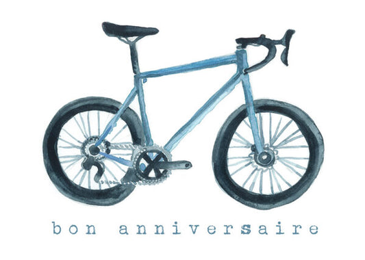 BON ANNIVERSAIRE VÉLO - Stéphanie Renière illustration