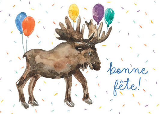 BONNE FÊTE ORIGNAL  - Stéphanie Renière illustration