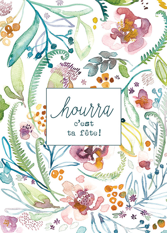 HOURRA C'EST TA FÊTE - Stéphanie Renière illustration