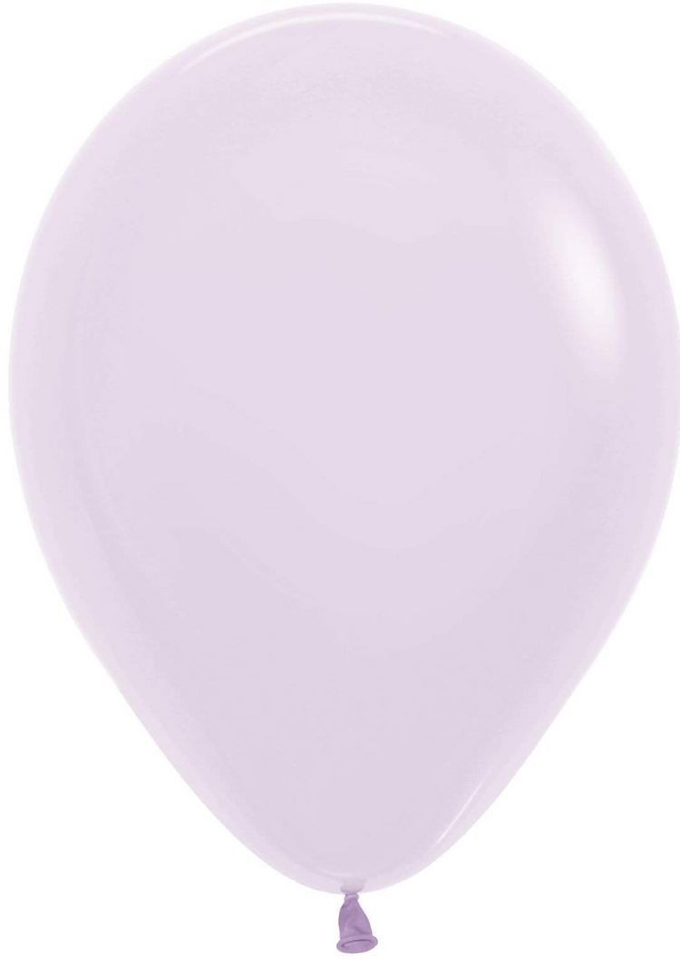 BALLON LATEX MAUVE PASTEL