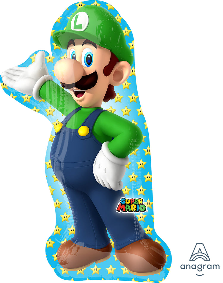 BALLON MYLAR LUIGI