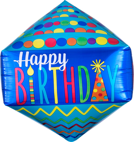 Ultra shape Happy birthday fun dot