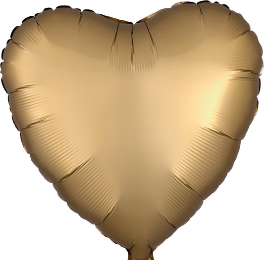 BALLON MYLAR COEUR OR