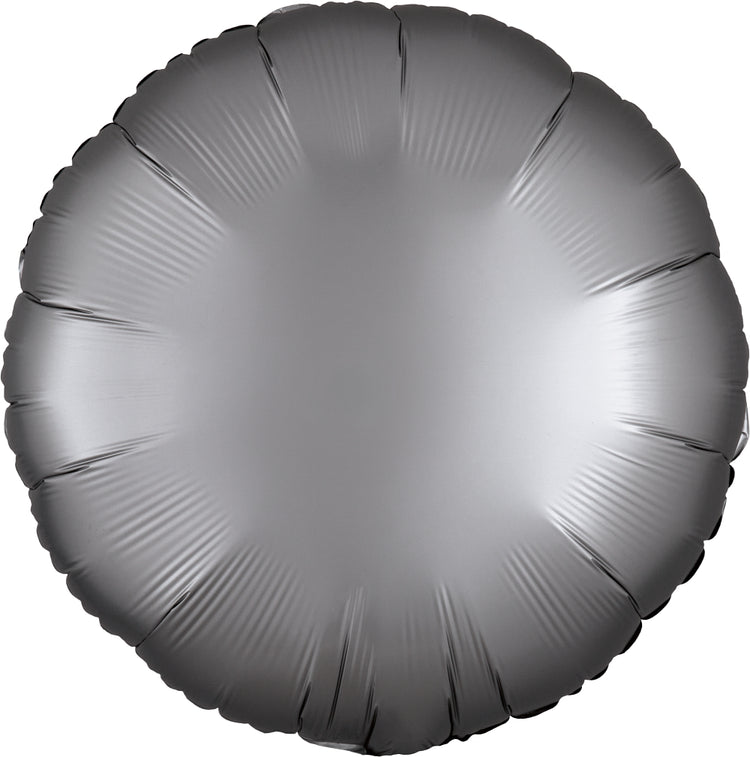 BALLON MYLAR ROND ARGENT