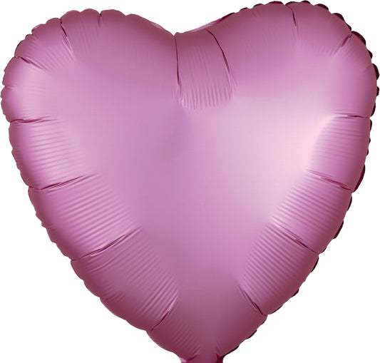 BALLON MYLAR COEUR FLAMINGO