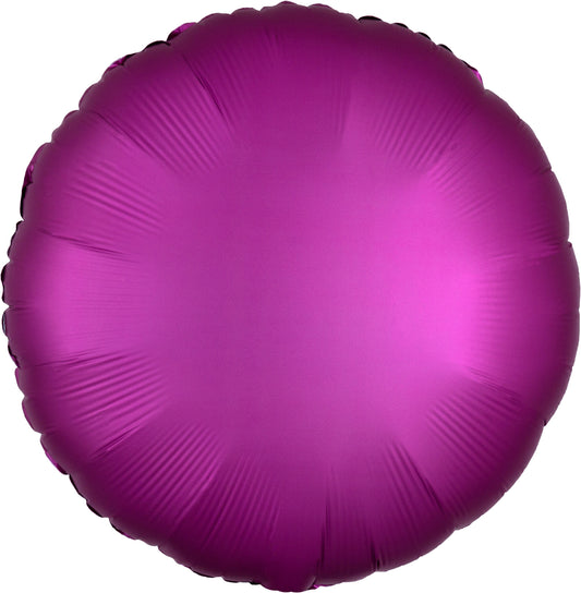 BALLON MYLAR ROND POMME GRENADE